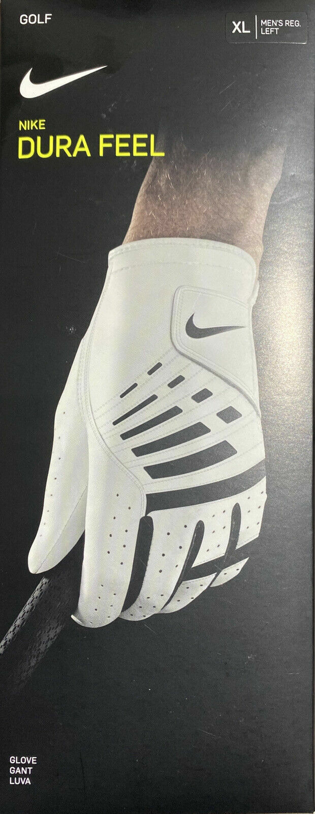 nike men's dura feel golf glove